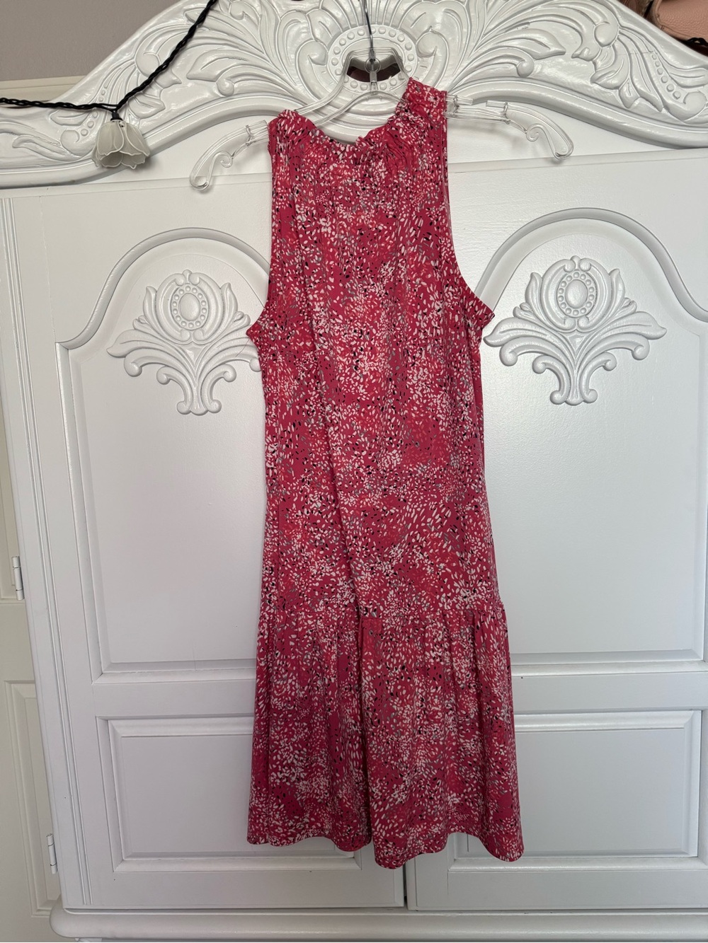 Banana Republic Red Floral Mini Dress